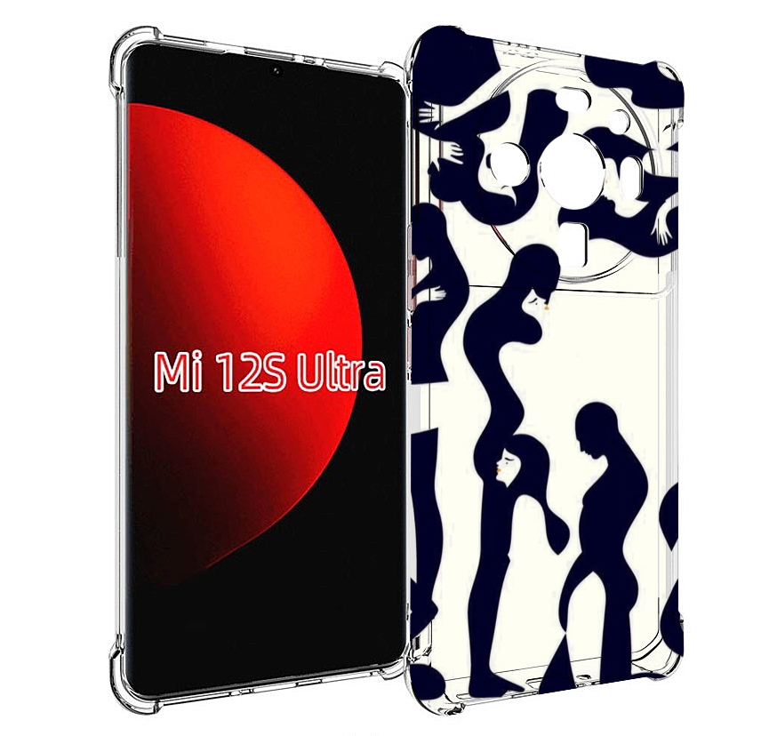 

Чехол MyPads схема-пар для Xiaomi 12S Ultra, Прозрачный, Tocco