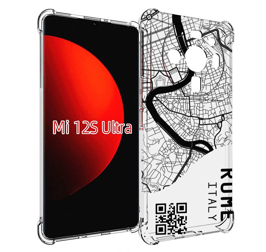 

Чехол MyPads схема-рим для Xiaomi 12S Ultra, Прозрачный, Tocco