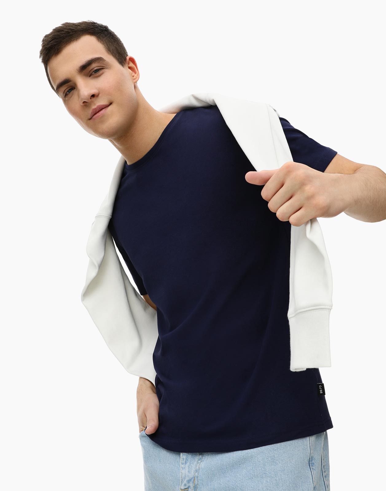 

Футболка мужская Gloria Jeans BKT011959 синяя 2XL, Синий, BKT011959