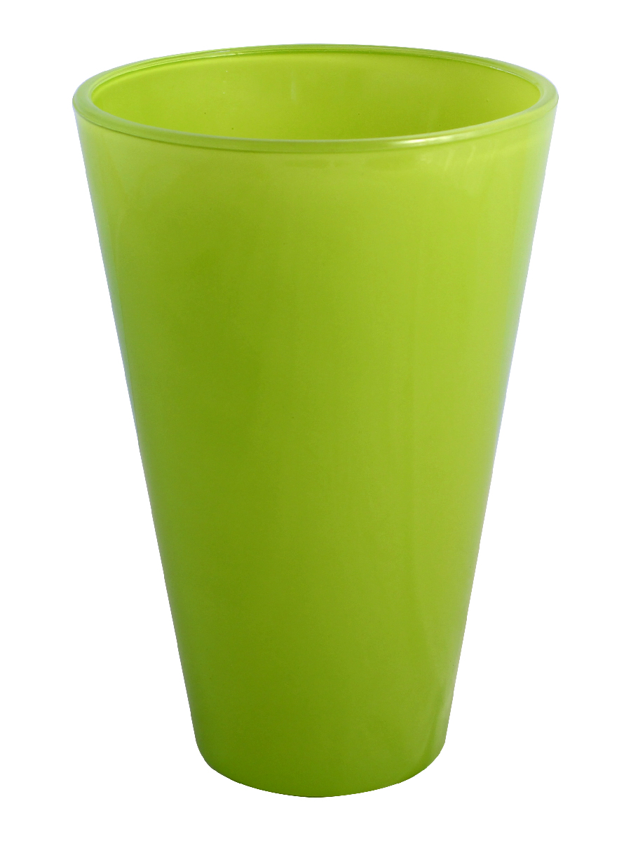 

Цветочное кашпо NiNaGlass 4840156417 1,3 л зеленый 1 шт., 4840156417_
