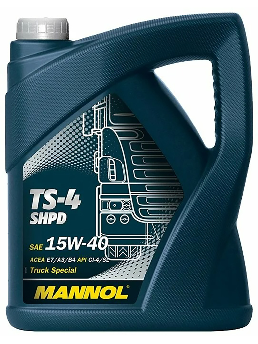 Моторное масло MANNOL TS-4 SHPD 15W40 5л