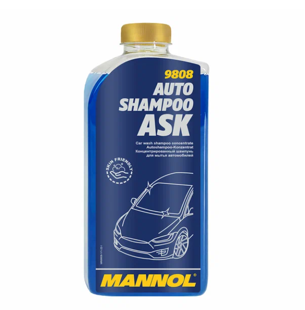 MANNOL 2200 Автошампунь концентрированный MANNOL 1л Auto Shampoo ASK