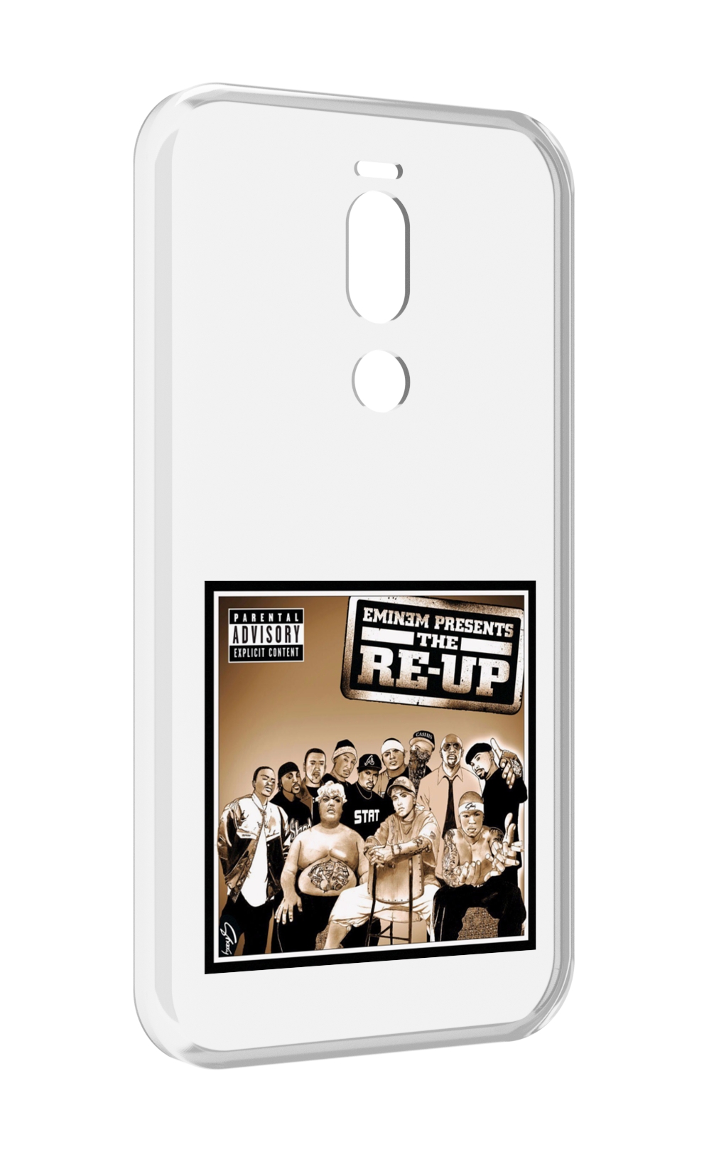 

Чехол Mypads Eminem Presents, The Re-Up Для Meizu X8, Прозрачный, Tocco