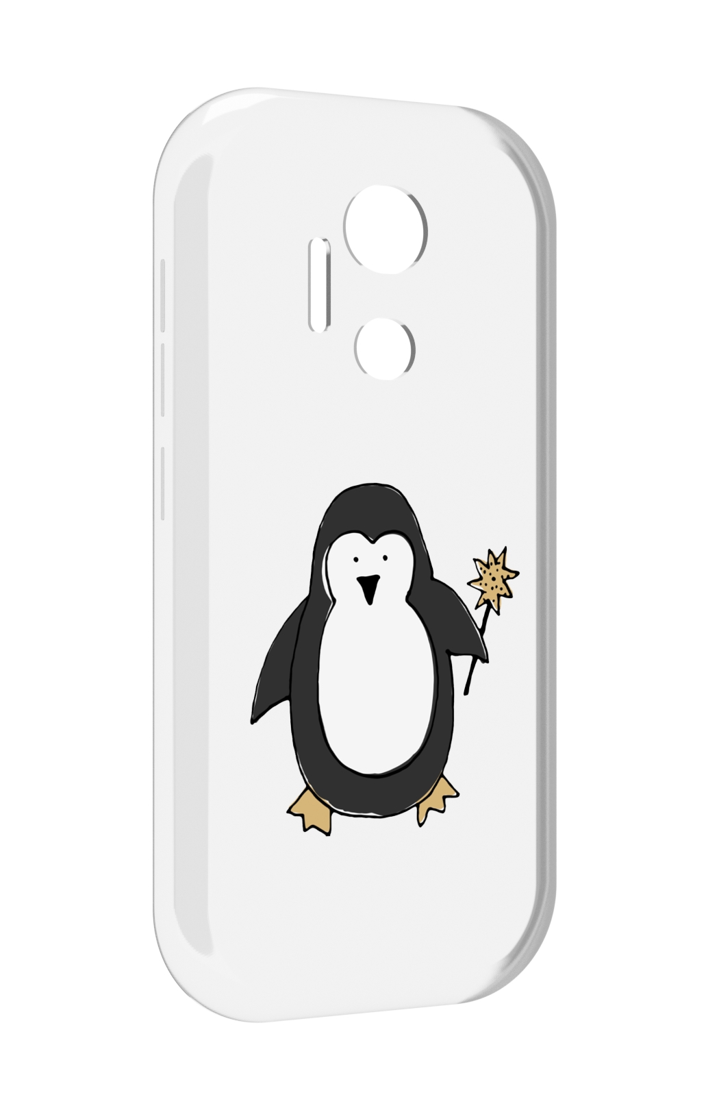 

Чехол MyPads Волшебный пингвин для doogee x97 pro, Прозрачный, Tocco