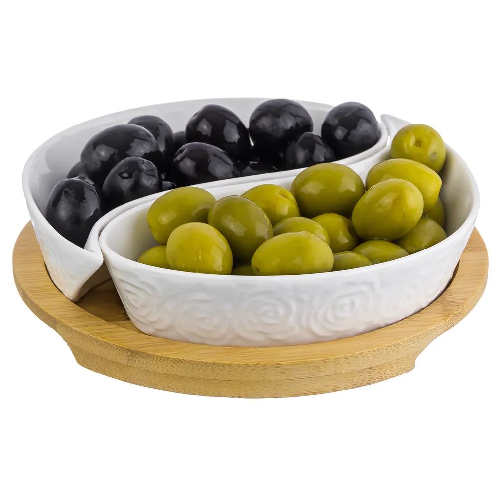 

Оливница Elan Gallery Розы на подставке 15x15x3,5 см