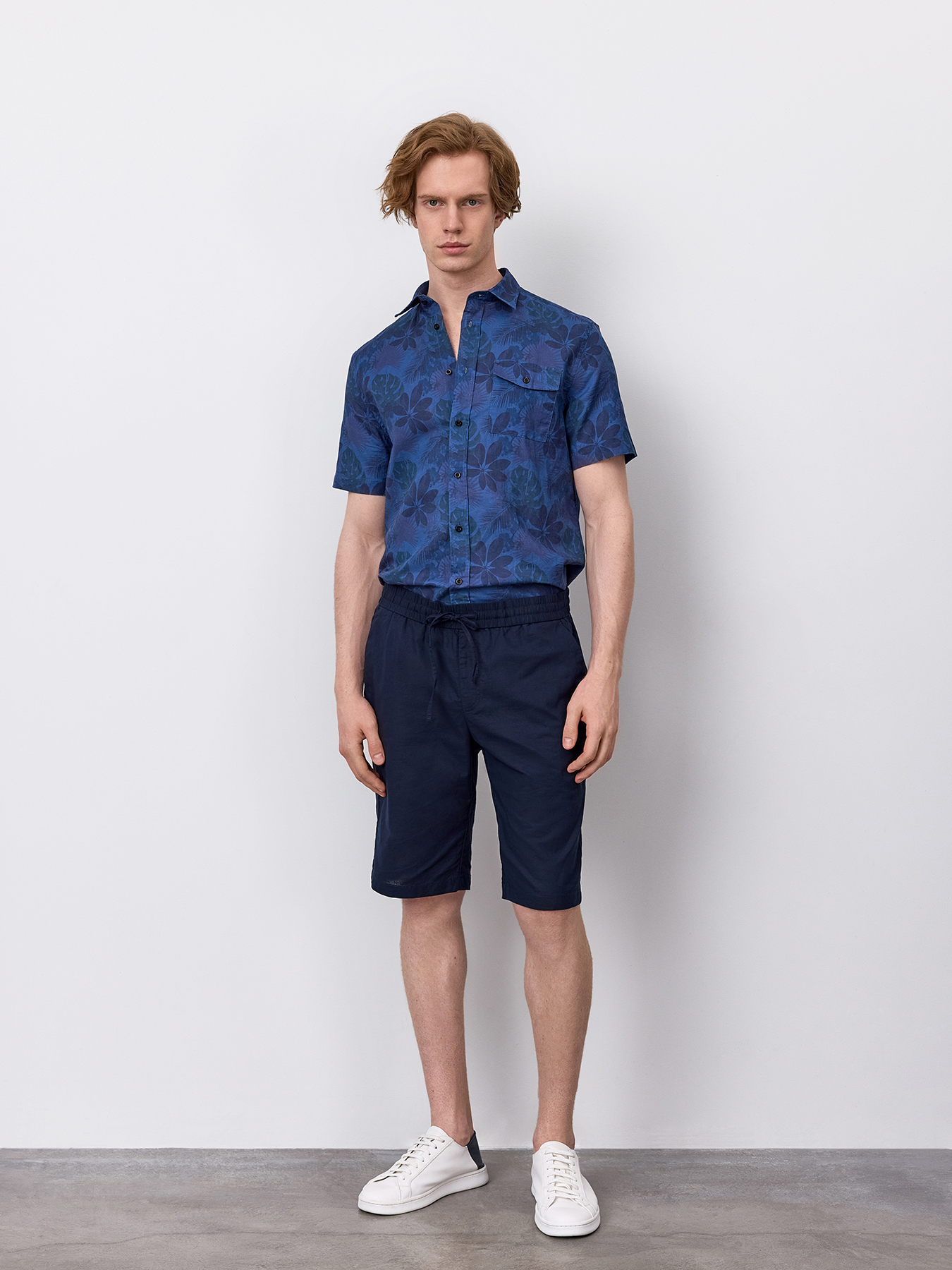

Шорты мужские Just Clothes 000000382 синие 50 RU, Синий, 000000382