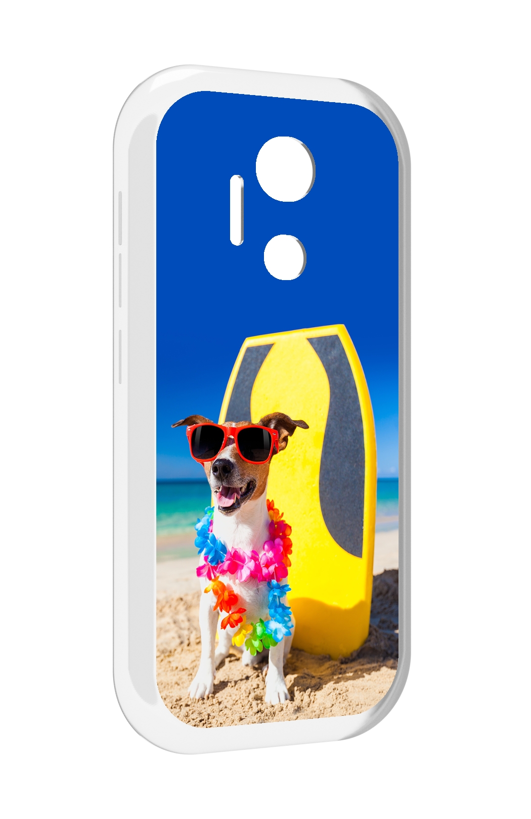 

Чехол MyPads Гавайская-собака для doogee x97 pro, Прозрачный, Tocco