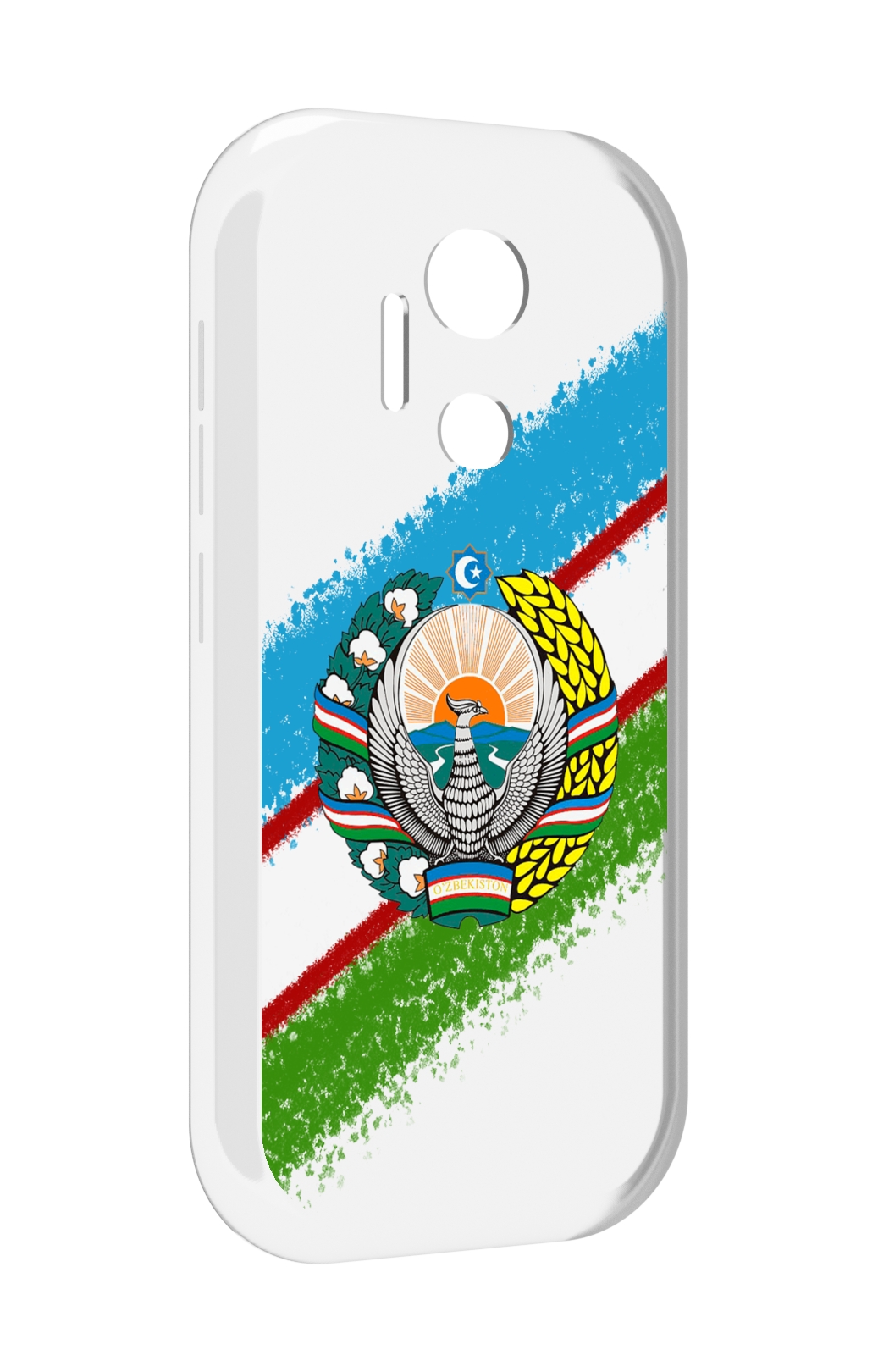 

Чехол MyPads Герб флаг Узбекистана для doogee x97 pro, Прозрачный, Tocco