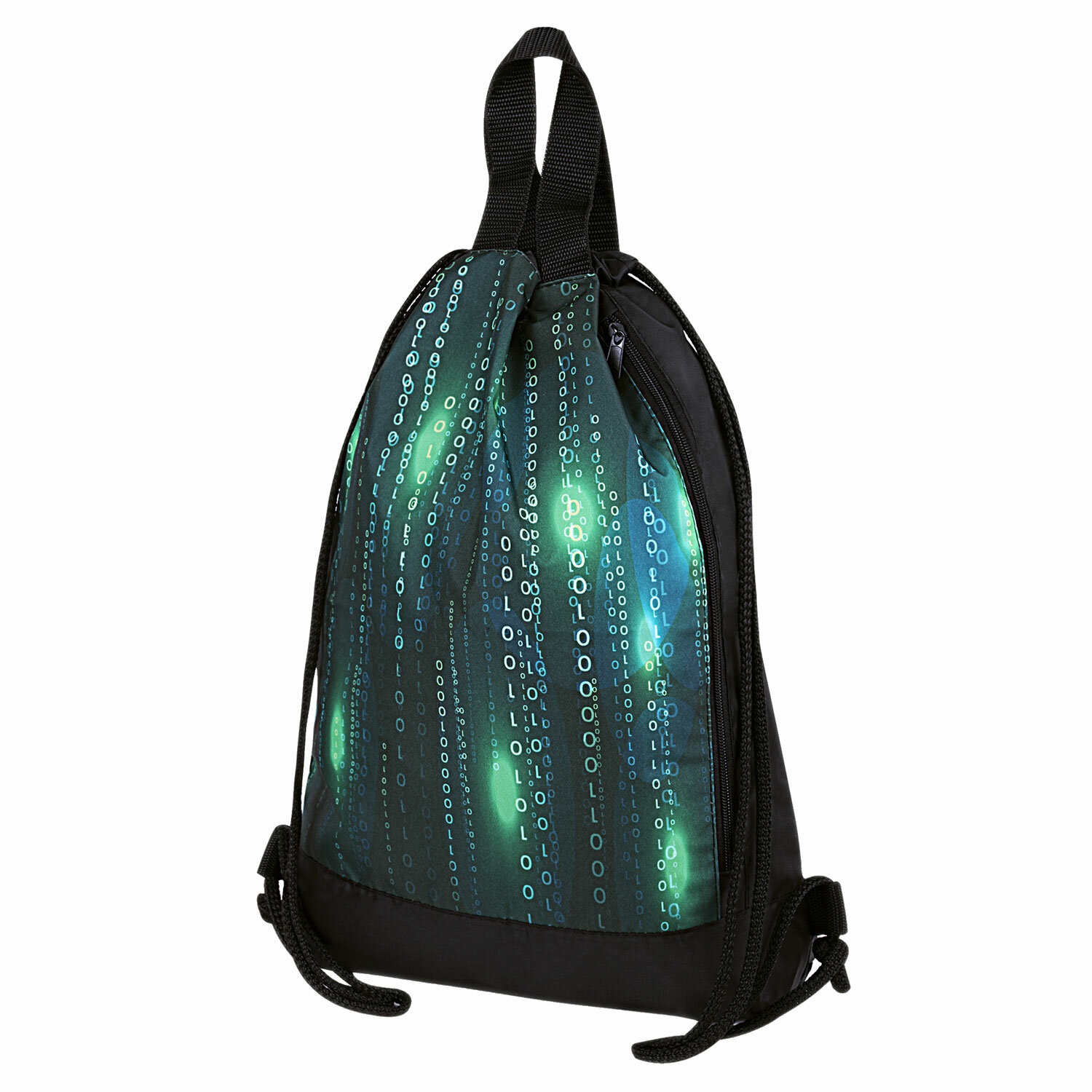 Мешок для обуви ЮНЛАНДИЯ с ручками боковой карман на молнии 46х36 см Matrix 271068 1218₽