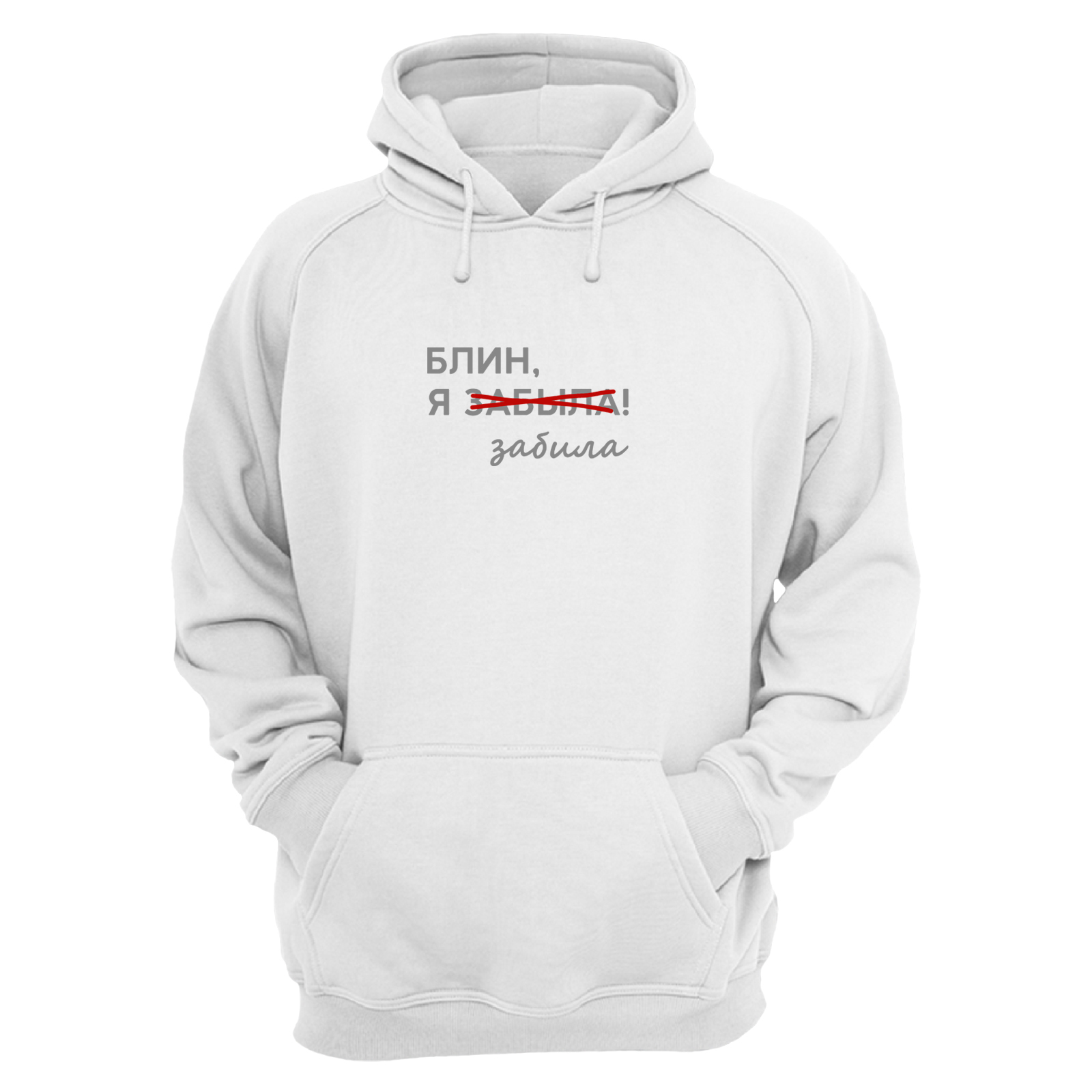 

Худи женское SHARP&CUT CFF046393 белое 46 RU, Белый, CFF046393