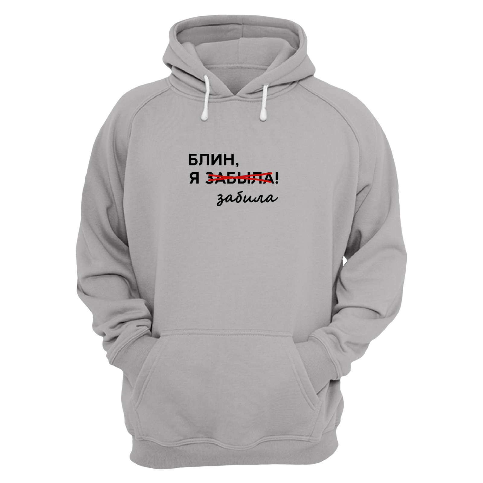 

Худи женское SHARP&CUT CFF046393 серое 46 RU, Серый, CFF046393