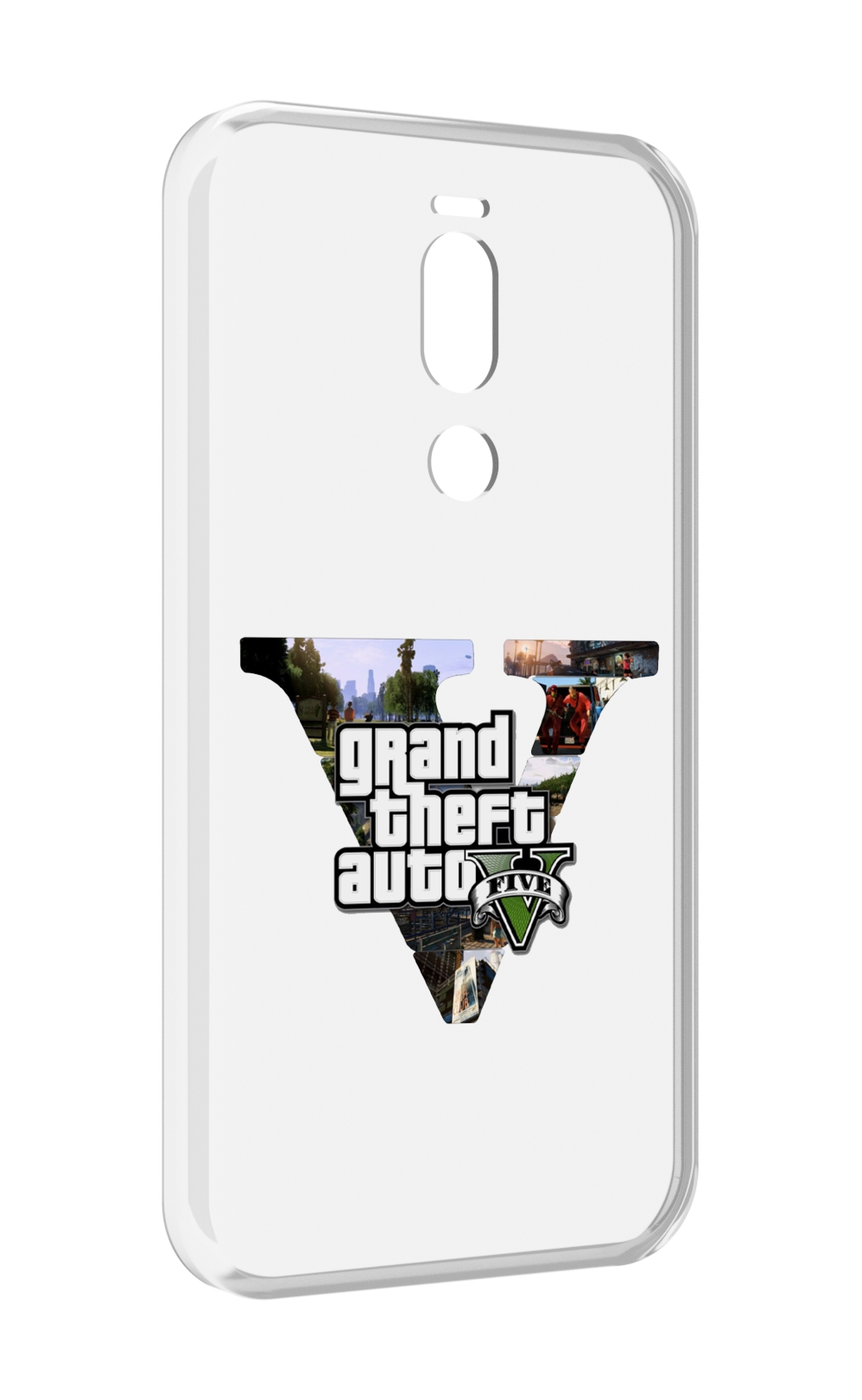 

Чехол Mypads Gta 5 Логотип Для Meizu X8, Прозрачный, Tocco