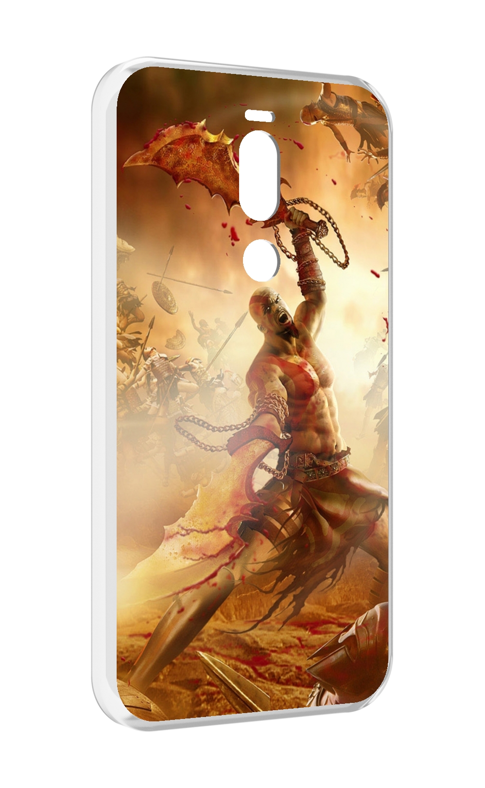

Чехол Mypads God Of War Iii Для Meizu X8, Прозрачный, Tocco