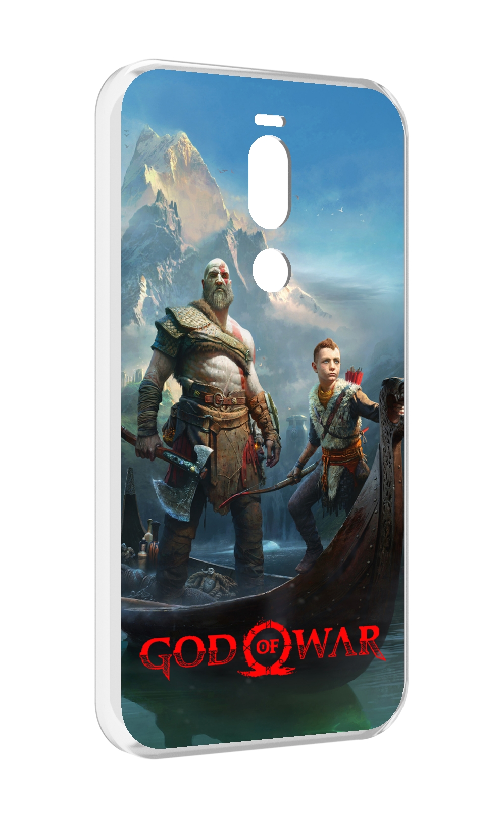 

Чехол Mypads God Of War Кратос Атрей Для Meizu X8, Прозрачный, Tocco