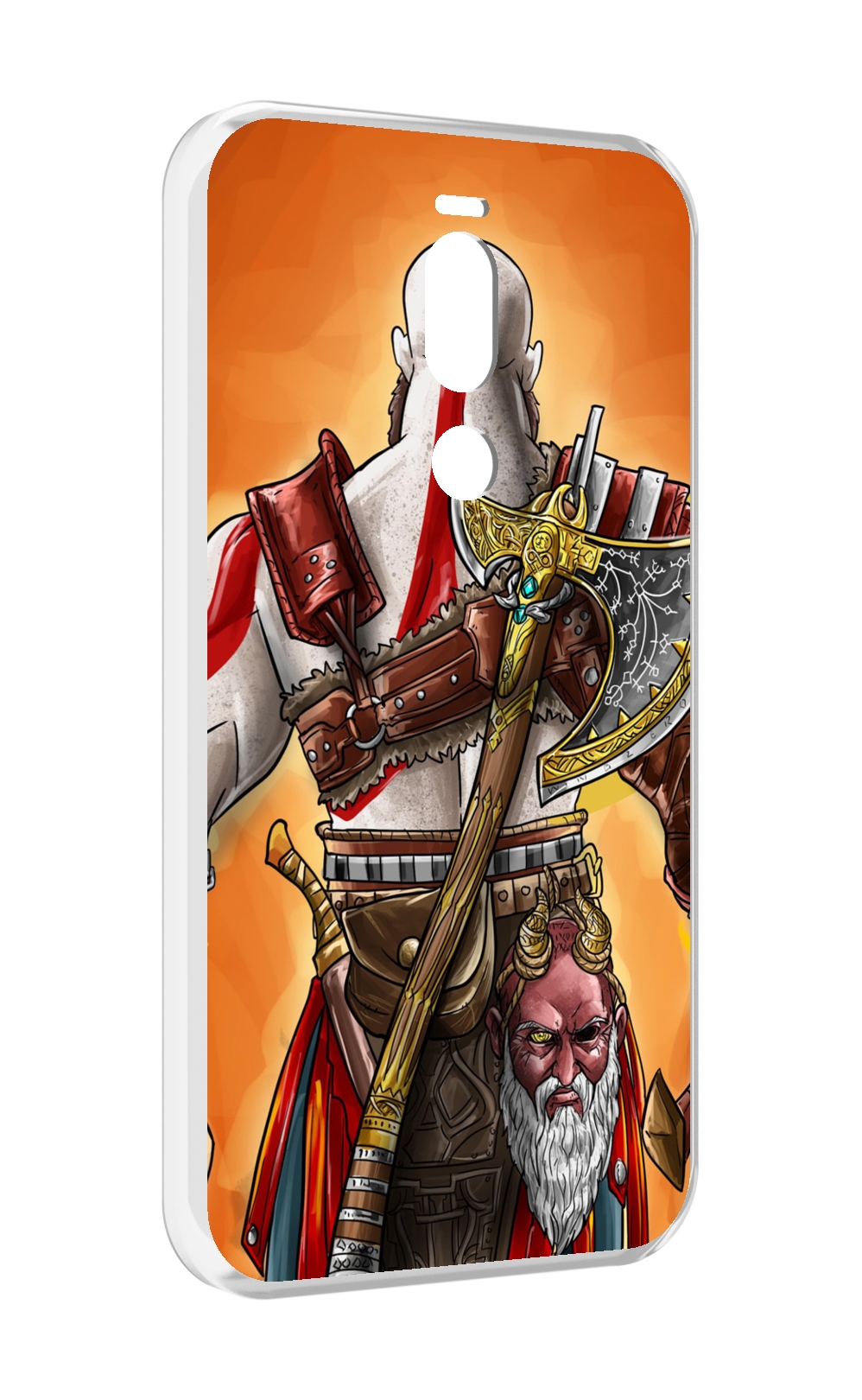 

Чехол Mypads God Of War Для Meizu X8, Прозрачный, Tocco
