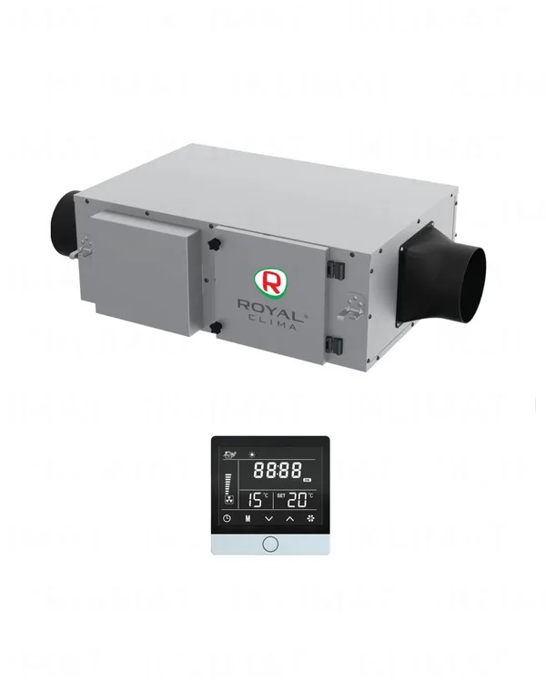 

Приточная установка Royal Clima Vento RCV-900 + EH-6000
