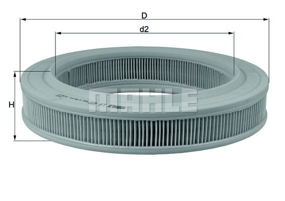 

Воздушный фильтр Mahle/Knecht lx431, ФИЛЬТР Mahle/Knecht lx431 Mahle/Knecht lx431