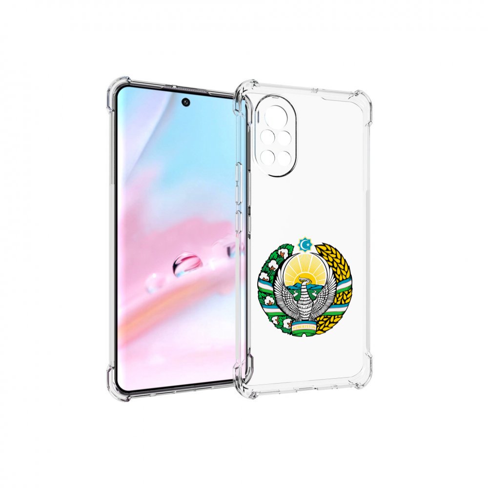 

Чехол MyPads герб-узбекистана для Huawei Nova 8 (ANG-LX1), Прозрачный, Tocco