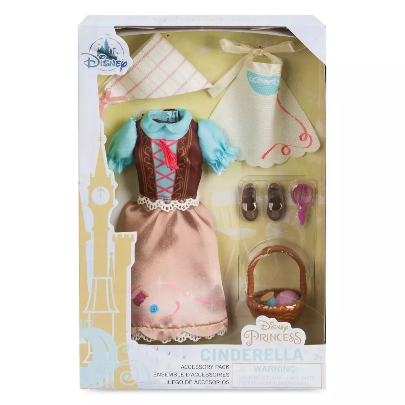 Одежда и аксессуары для куклы Disney Princess Золушка