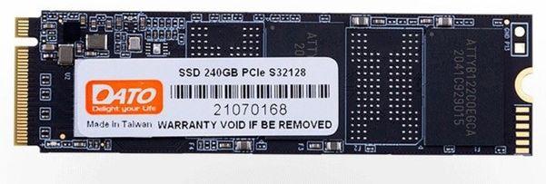 SSD накопитель DATO DP700 M.2 2280 256 ГБ (DP700SSD-256GB)