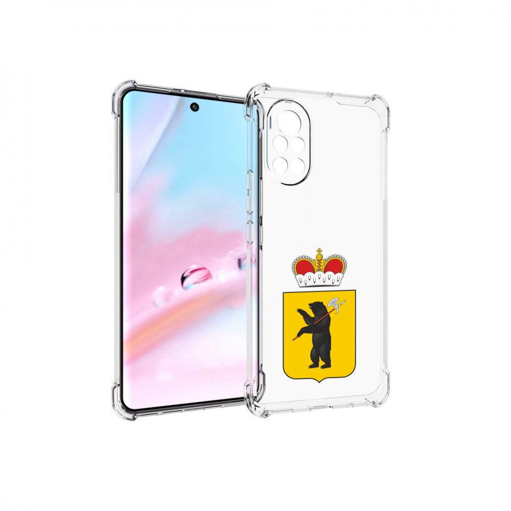 Чехол MyPads герб-ярославская-область для Huawei Nova 8 (ANG-LX1)