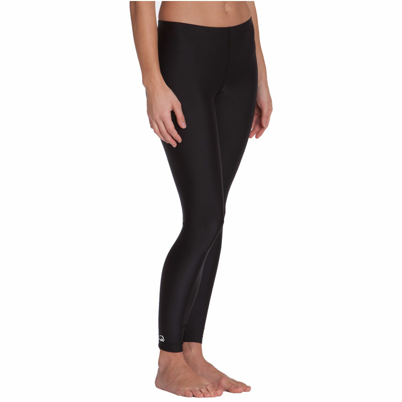 Плавки женские iQ UV Leggins UV 300+ Black черные 2XL