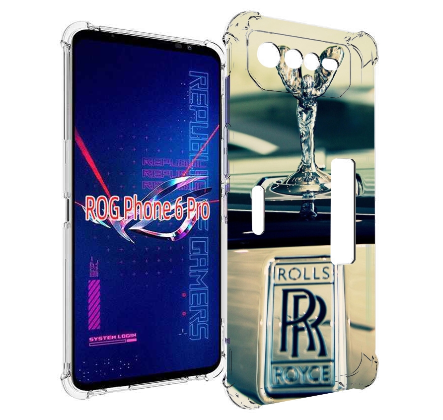 

Чехол MyPads Rolls Royce 1 для Asus ROG Phone 6 Pro, Прозрачный, Tocco