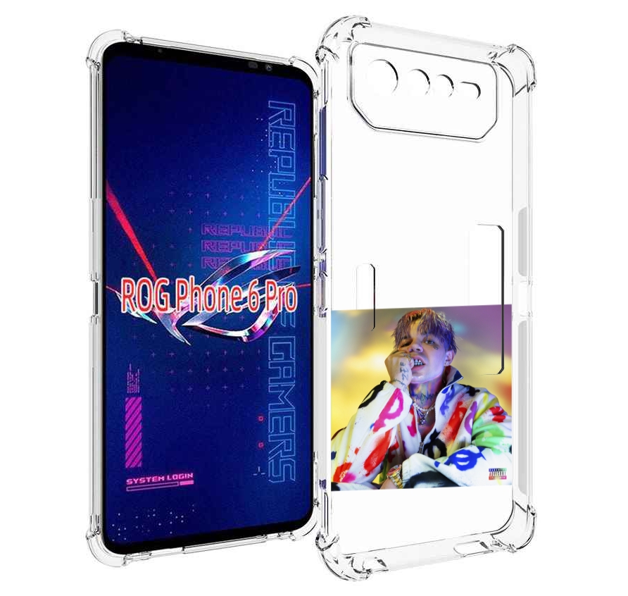 

Чехол MyPads Sayonara Boy Oраl Элджей для Asus ROG Phone 6 Pro, Прозрачный, Tocco