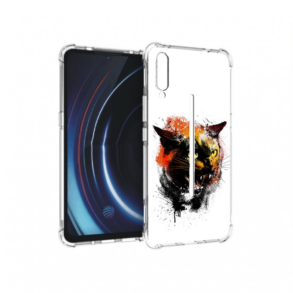 

Чехол MyPads Tocco для Vivo iQOO сиамский кот (PT226955.389.598), Прозрачный, Tocco