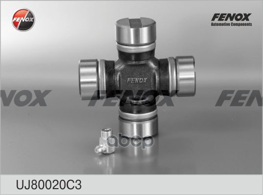 

Крестовина Каданного Шарнира Газ, Урал, Паз, Белаз, Мтз Fenox Uj80020c3 Газ, Урал, Паз, Бе