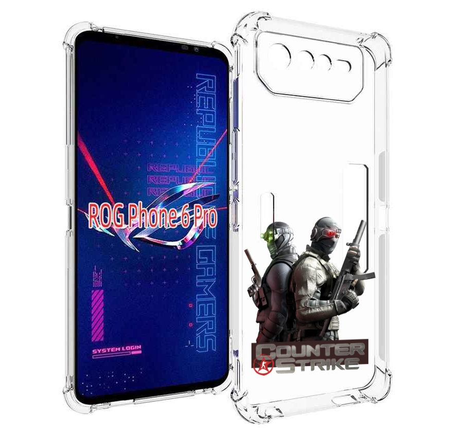 

Чехол MyPads КС для Asus ROG Phone 6 Pro, Прозрачный, Tocco