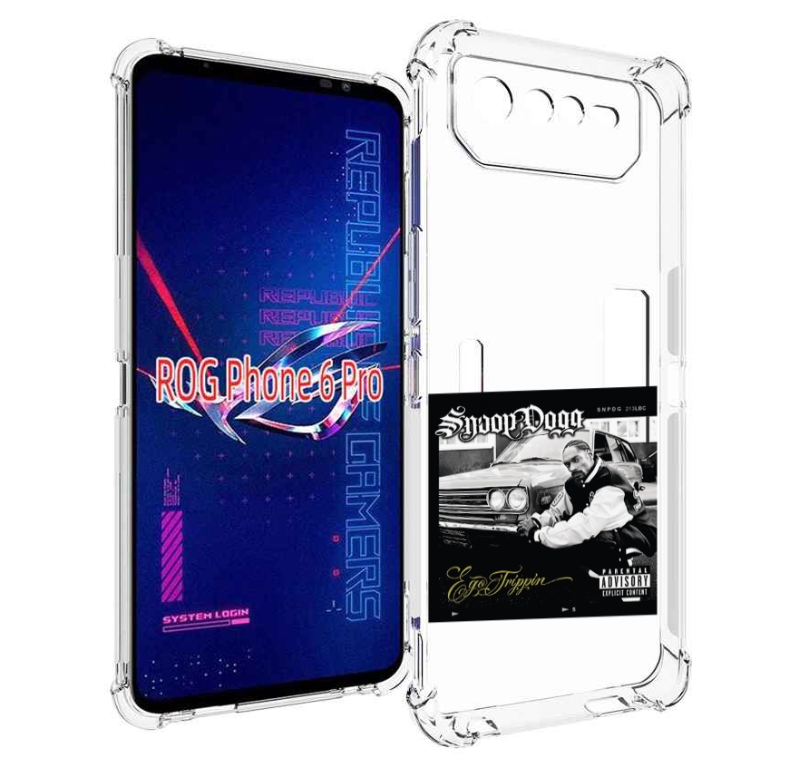 

Чехол MyPads Snoop Dogg EGO TRIPPIN’ для Asus ROG Phone 6 Pro, Прозрачный, Tocco