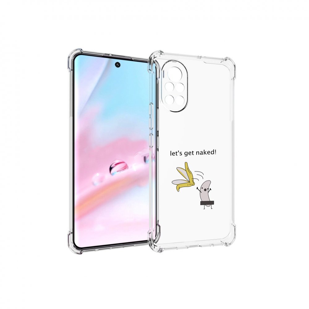 

Чехол MyPads голый-банан для Huawei Nova 8 (ANG-LX1), Прозрачный, Tocco