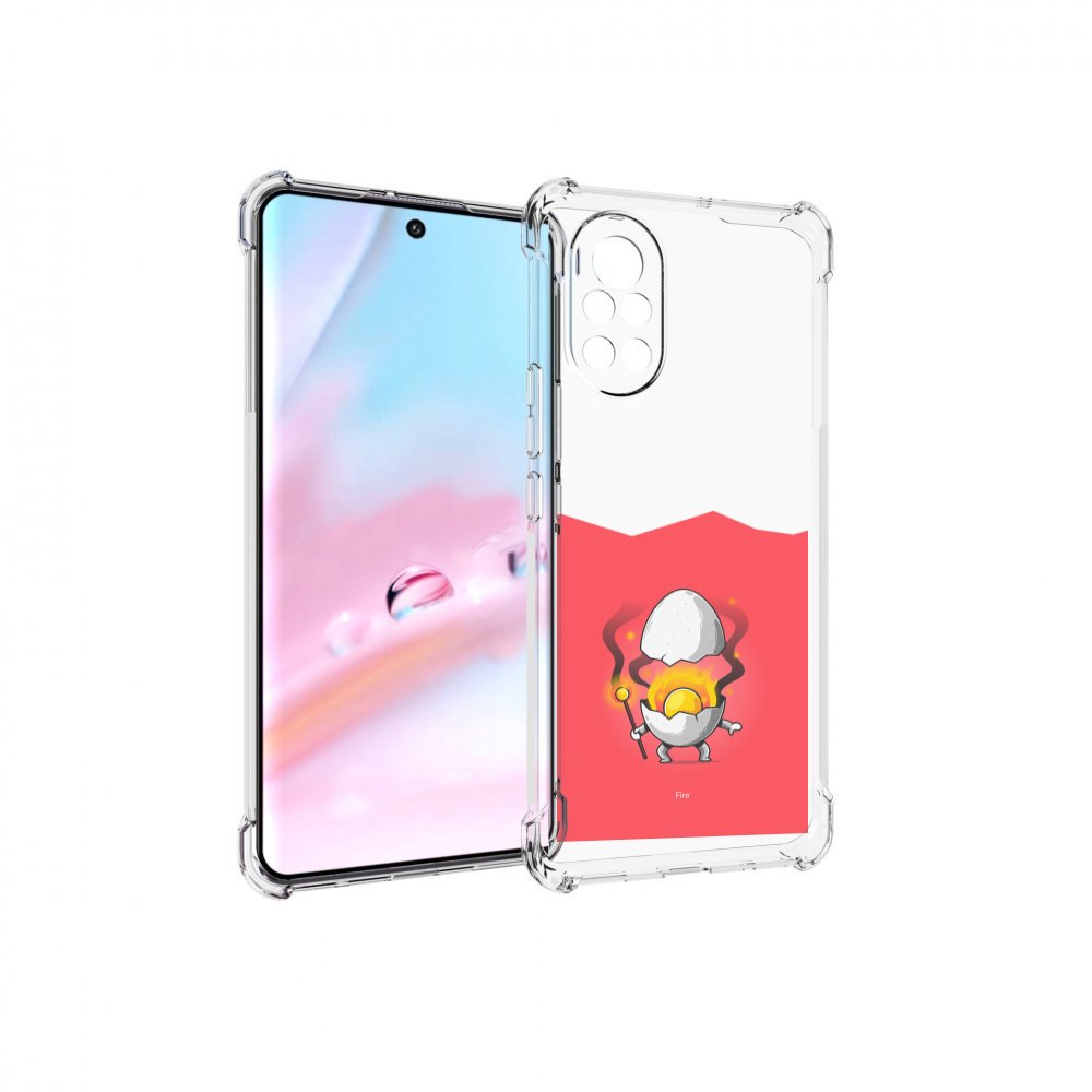 

Чехол MyPads горелое яйцо для Huawei Nova 8 (ANG-LX1), Прозрачный, Tocco
