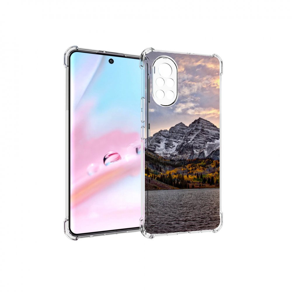 

Чехол MyPads горы-колорадо для Huawei Nova 8 (ANG-LX1), Прозрачный, Tocco
