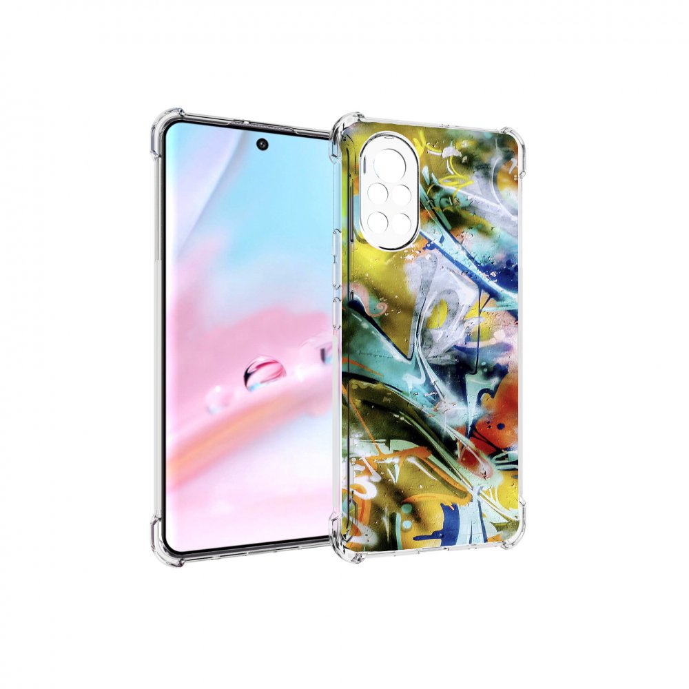 

Чехол MyPads граффити-хаос для Huawei Nova 8 (ANG-LX1), Прозрачный, Tocco