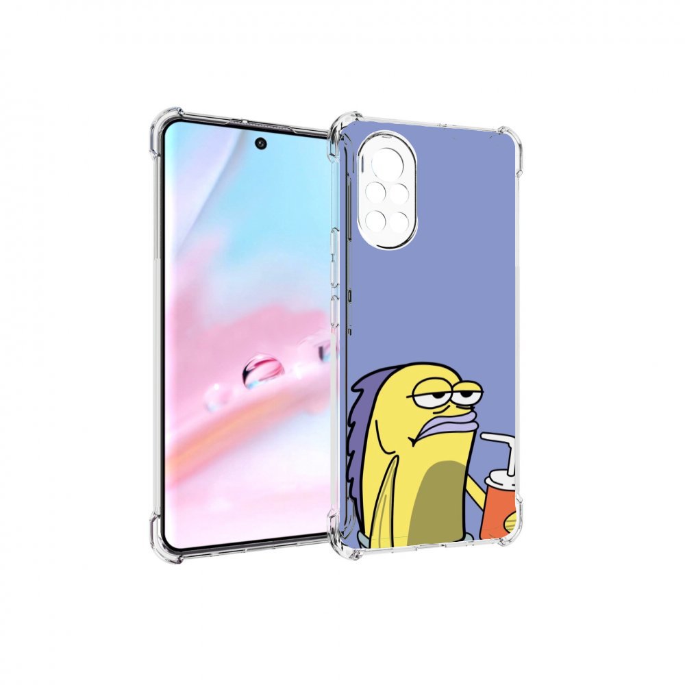 

Чехол MyPads грусная-рыба-из-спанч-боба для Huawei Nova 8 (ANG-LX1), Прозрачный, Tocco