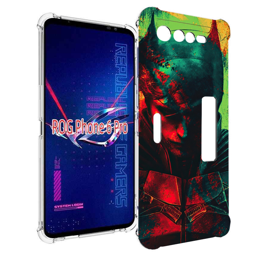

Чехол MyPads The Batman для Asus ROG Phone 6 Pro, Прозрачный, Tocco