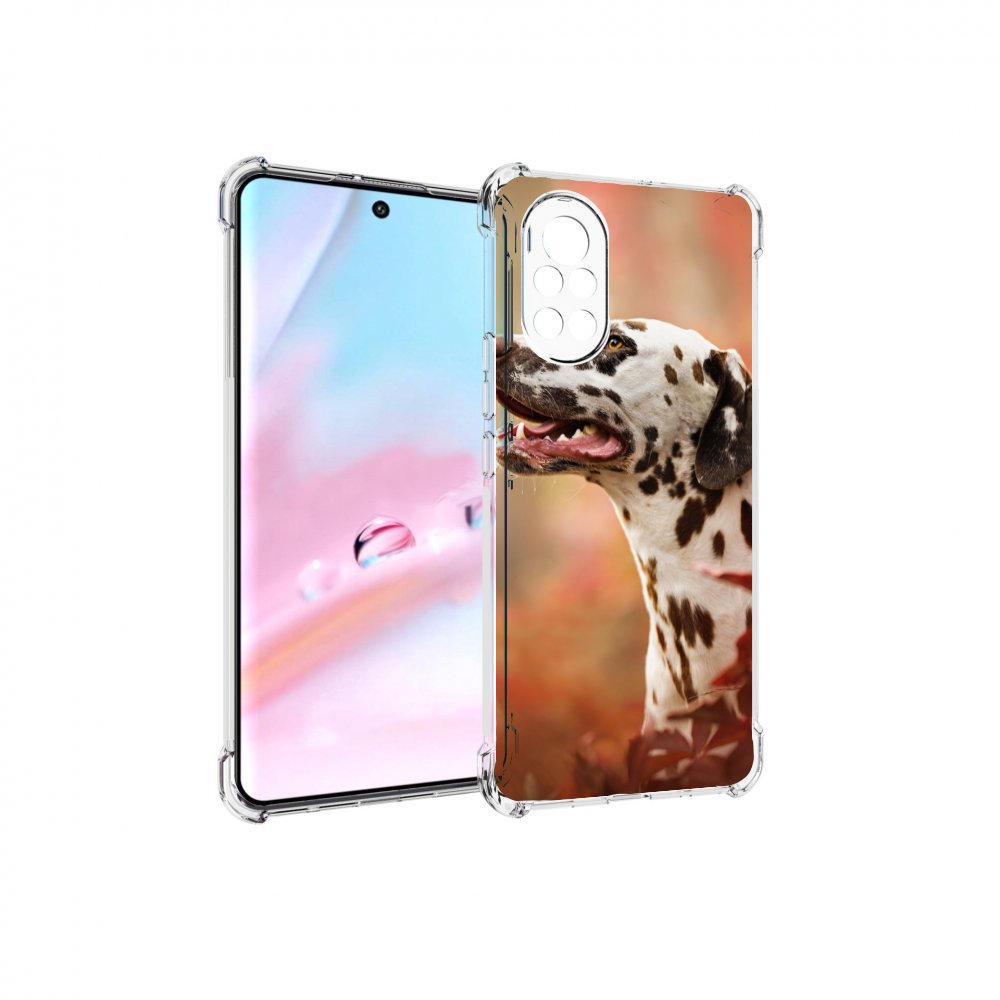 

Чехол MyPads далматин для Huawei Nova 8 (ANG-LX1), Прозрачный, Tocco