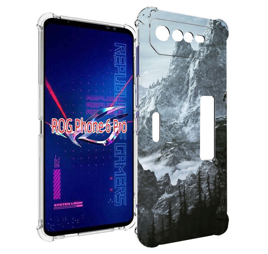 

Чехол MyPads The Elder Scrolls V Skyrim для Asus ROG Phone 6 Pro, Прозрачный, Tocco