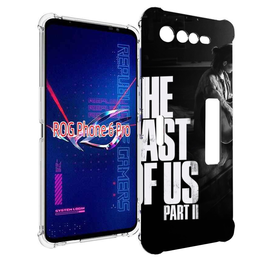

Чехол MyPads The Last of Us Part II Элли для Asus ROG Phone 6 Pro, Прозрачный, Tocco