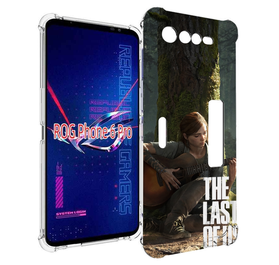 

Чехол MyPads The Last of Us Part II для Asus ROG Phone 6 Pro, Прозрачный, Tocco
