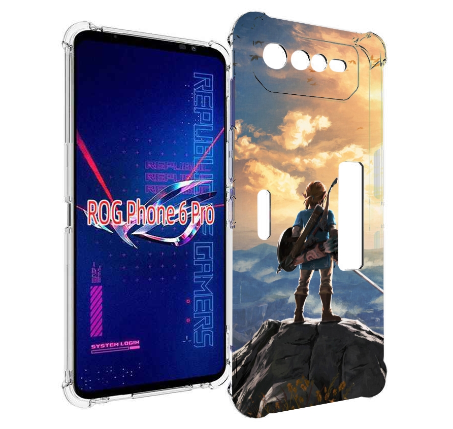 

Чехол MyPads The Legend of Zelda для Asus ROG Phone 6 Pro, Прозрачный, Tocco