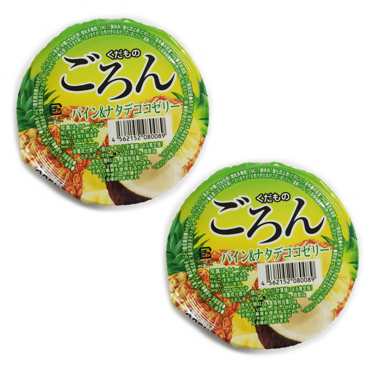 

Желе фруктовое Sun Star Ананас и Nata de Coco (2 шт. по 250 г)