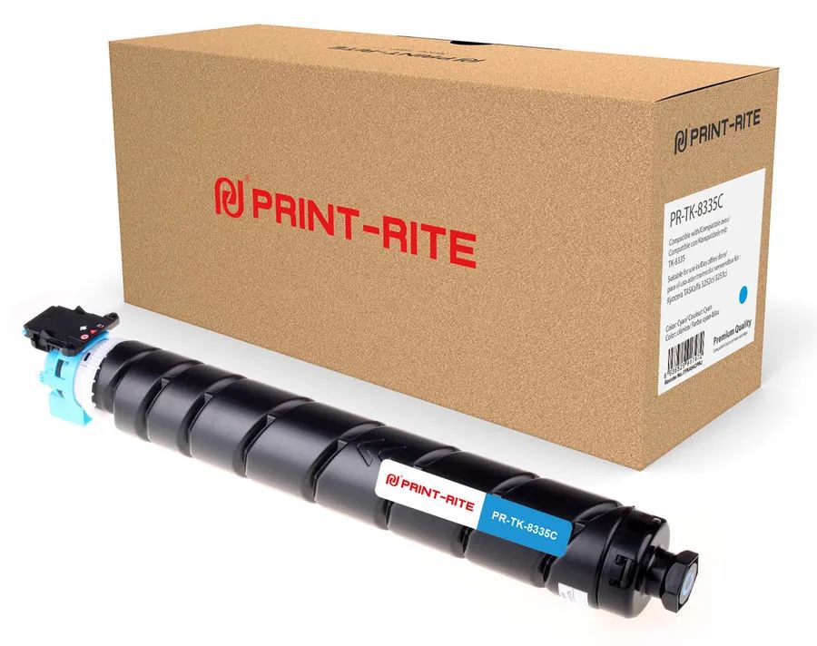 

Картридж для лазерного принтера Print-Rite TFKA64CPRJ (PR-TK-8335C) голубой, совместимый, TFKA64CPRJ