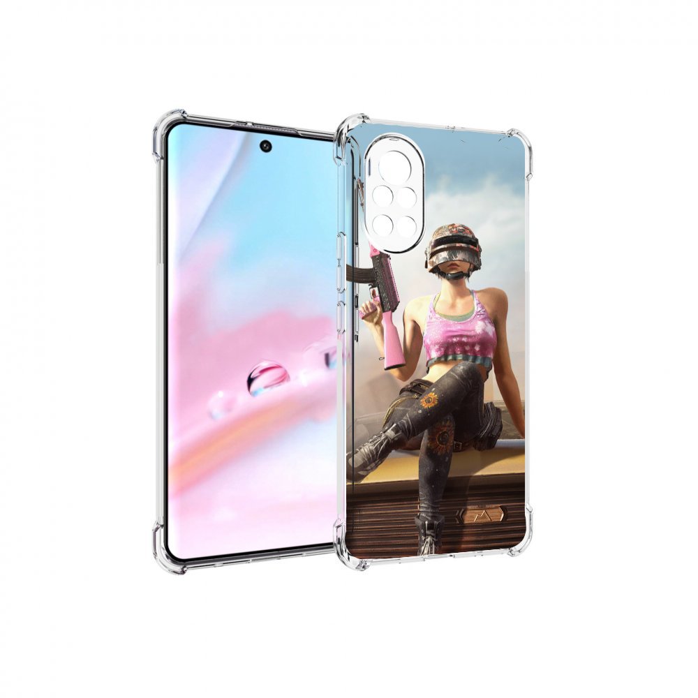 

Чехол MyPads девушка из PUBG для Huawei Nova 8 (ANG-LX1), Прозрачный, Tocco