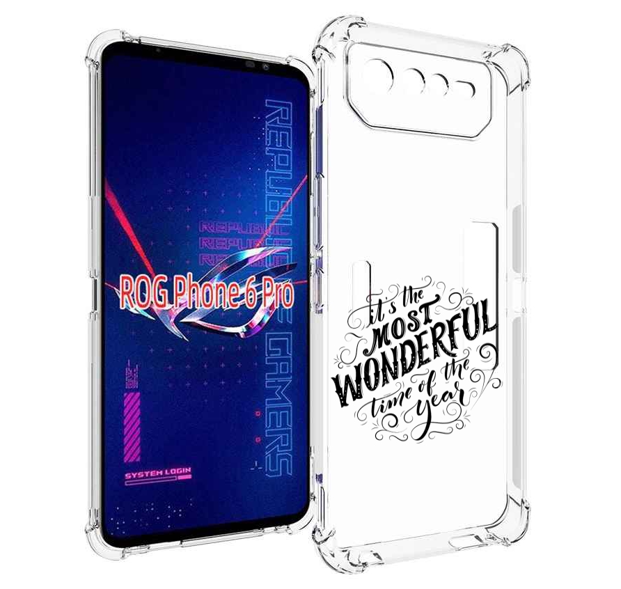 

Чехол MyPads Wonderful для Asus ROG Phone 6 Pro, Прозрачный, Tocco