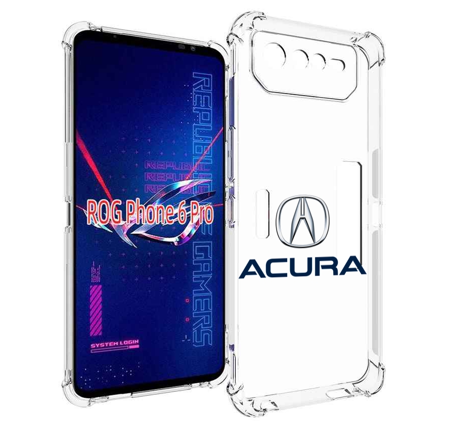 

Чехол MyPads acura-2 для Asus ROG Phone 6 Pro, Прозрачный, Tocco