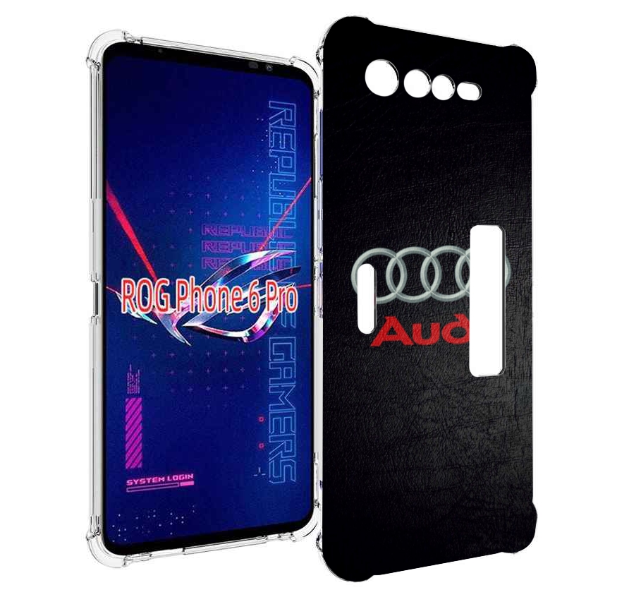 

Чехол MyPads audi 6 мужской для Asus ROG Phone 6 Pro, Прозрачный, Tocco