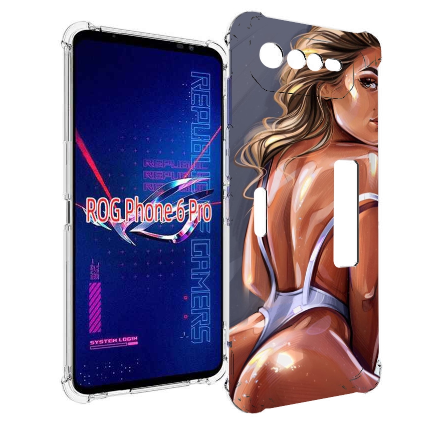 

Чехол MyPads craigos-art для Asus ROG Phone 6 Pro, Прозрачный, Tocco